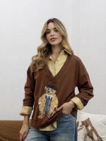 Moletom Bear Decote V - Imagem 3