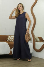 Macacão Pantalona em Linho - Imagem 5