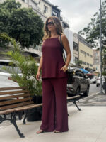 Conjunto Regata longa e Calça com elástico no cos. - Imagem 5