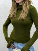 Tricot Gola Manga Longa - Imagem 5