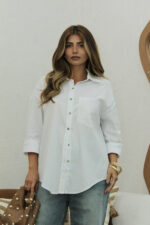 Camisa Tricoline Ampla - Imagem 4