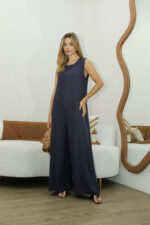 Macacão Pantalona em Linho - Imagem 6