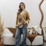 Moletom Bear Decote V