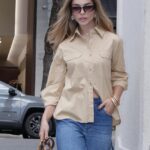 Camisa Tricoline Bolso com Lapela