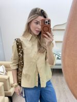Camisa Tricoline Bolso com Lapela - Imagem 11