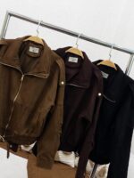 Jaqueta oversize suede - Imagem 4