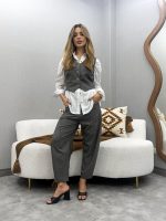 Conjunto Colete Alfaiataria e Calça Ballon - Imagem 9