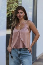 Regata Cropped Cetim - Imagem 11
