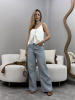 Regata Cropped Cetim - Imagem 4