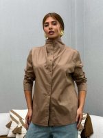 Camisa Gola Alta Slim - Imagem 9