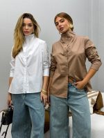 Camisa Gola Alta Slim - Imagem 7